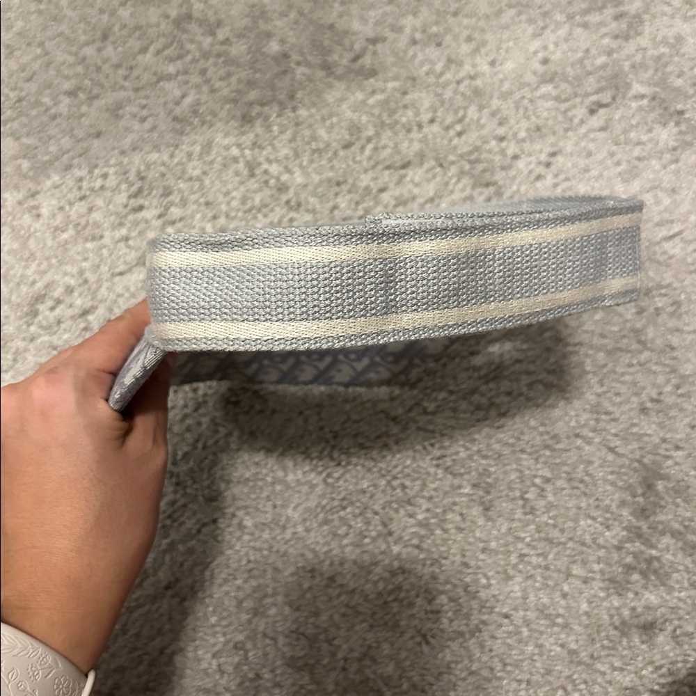 Christian Dior Obliqu Visor Gray Cotton - Picture 3 of 6